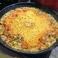 Paella, Sebzeli