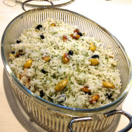 Bademli, Kuru Üzümlü, Pirinç Pilavı