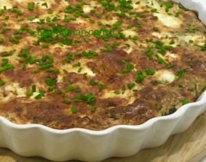 Ispanaklı peynirli klafuti6