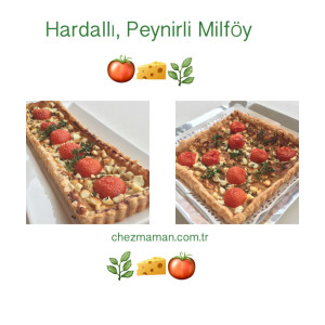Hardallı peynirli milföy5