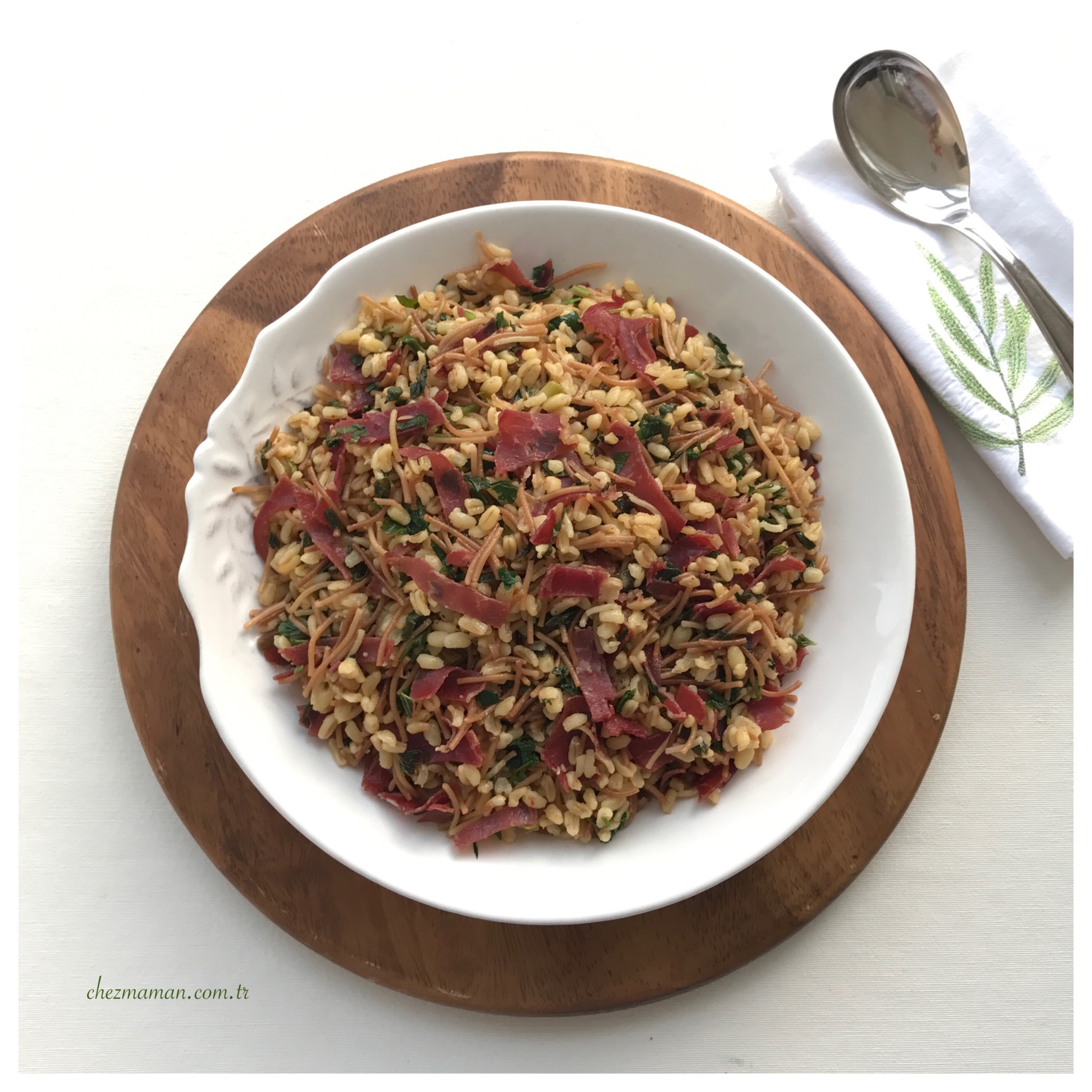 Kayseri Pastırmalı Pilav