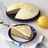 Limon Kremalı Haşhaşlı Kek