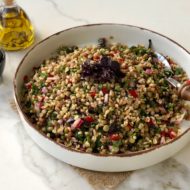 Mercimekli Bulgur Salatası