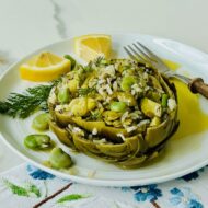 İç Baklalı Enginar Dolması 